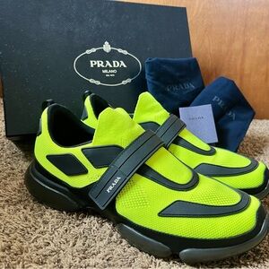 Prada Cloudbust Lime Green and Black Shoes (FINAL OFFER)